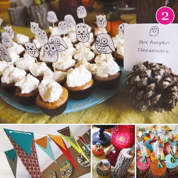 woodland forest baby shower