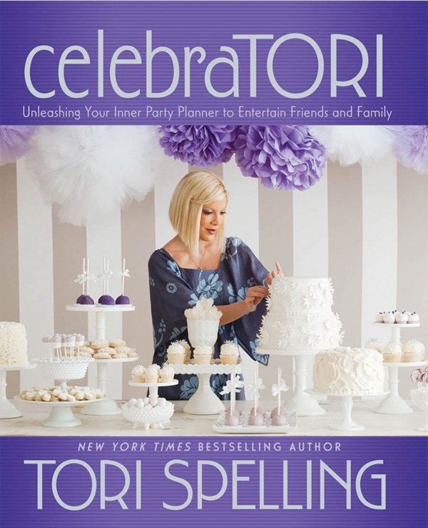 celebratori party planning book by tori spelling review