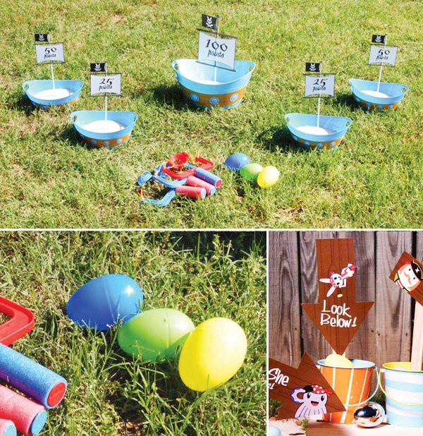 easter pirate bunny party outdoor easter egg hunt