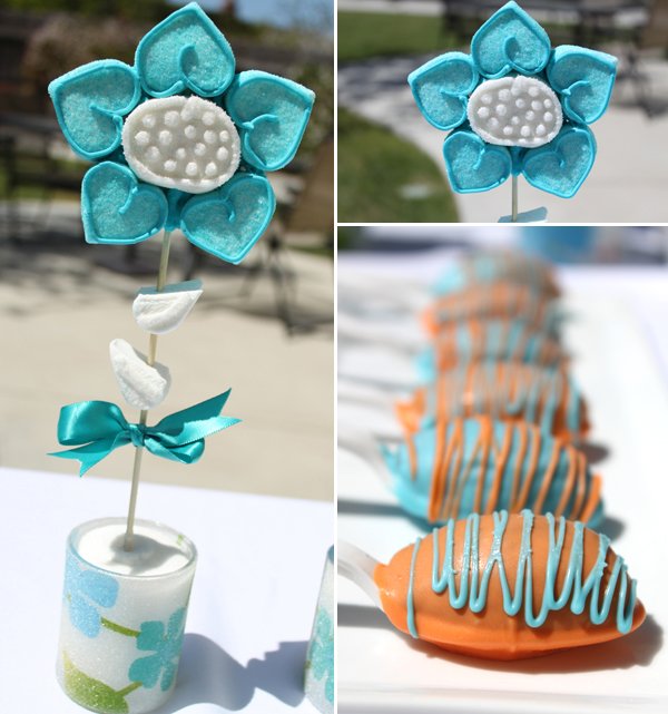 sweets bar designer cookie flowers