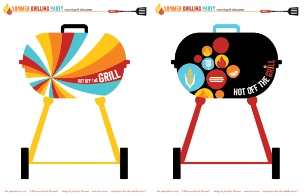 FREE Printables: Summer Grilling Party or BBQ Party // Hostess with the ...