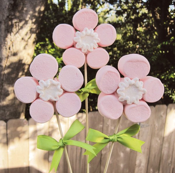 marshmallow mother's day tutorial flowers