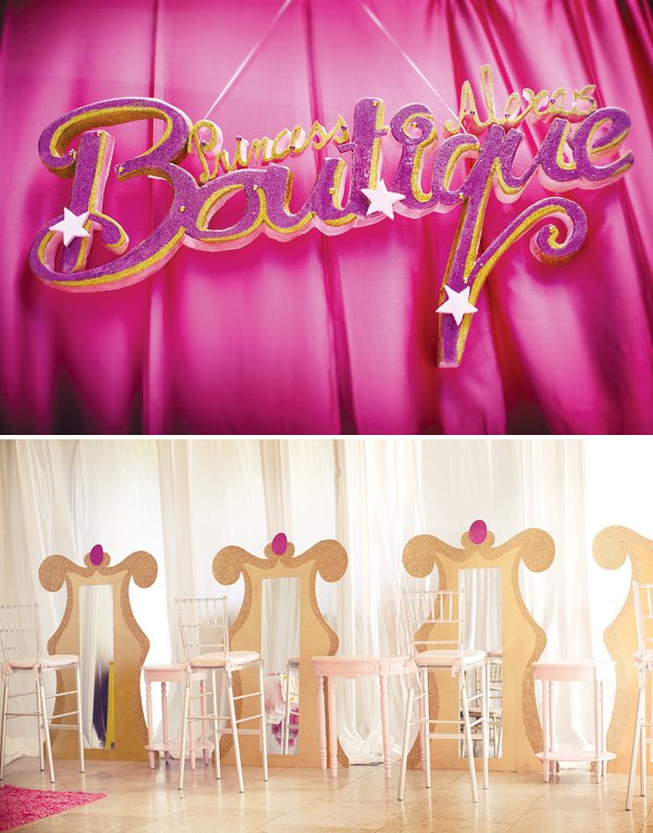 princess boutique for a beauty and the beast party