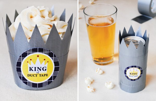 duct tape diy tutorial for father's day with free printables from carrie selman
