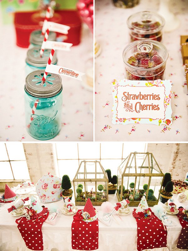 magic faraway tree birthday party tablescape and drinks