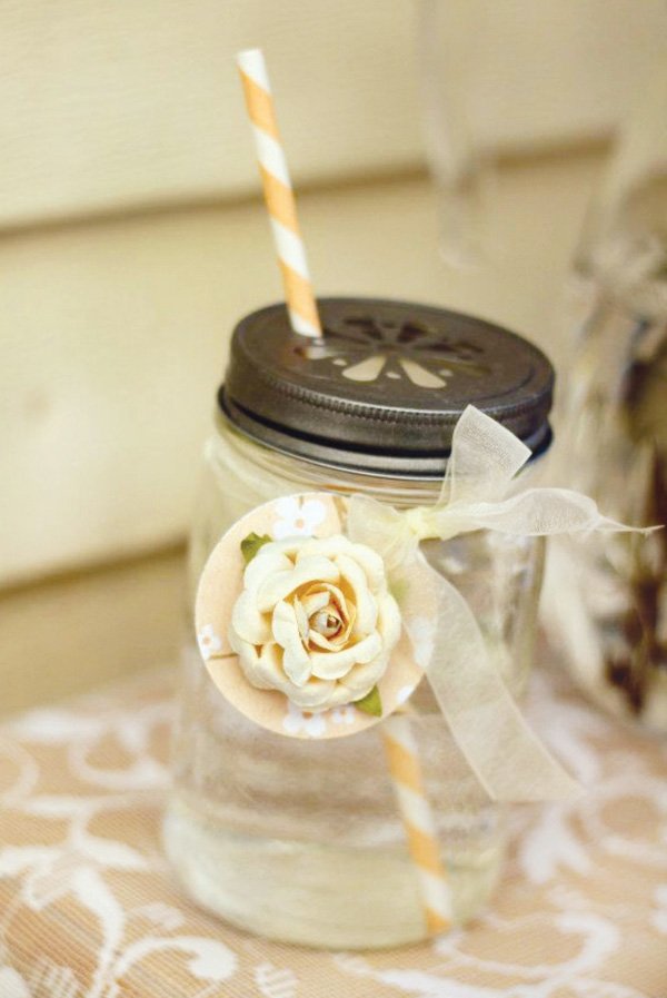 Mason jar drink cups
