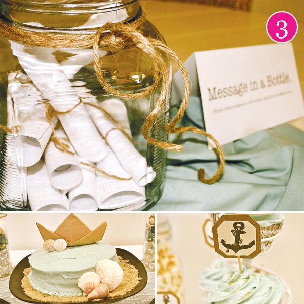 vintage nautical baby shower
