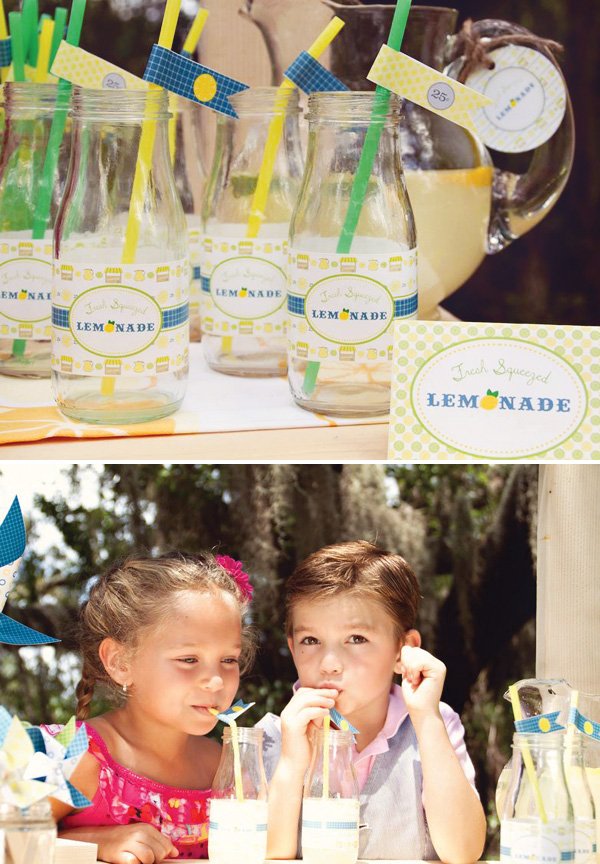 lemonade glass bottles