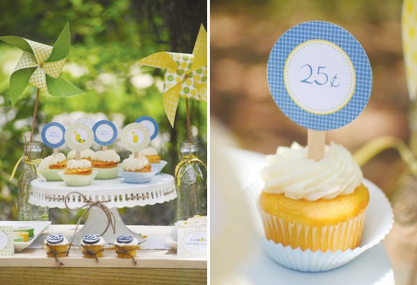 lemonade 25 cent cupcakes