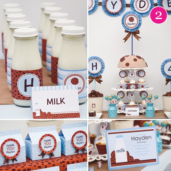milk and cookies party