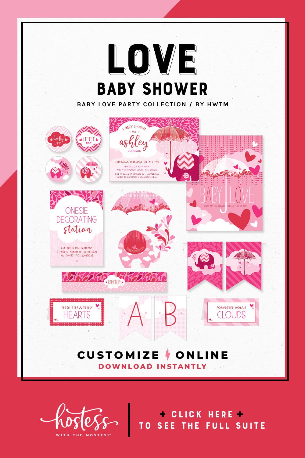 Showered with Love Printables