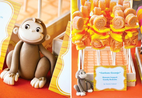 curious George candy kabobs