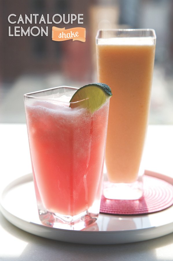 canteloupe lemon shake from thoroughly modern milkshakes