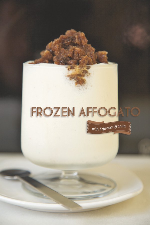 frozen affogato