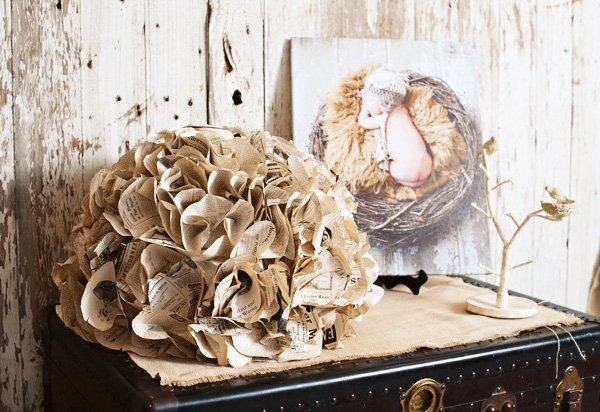 newspaper diy
