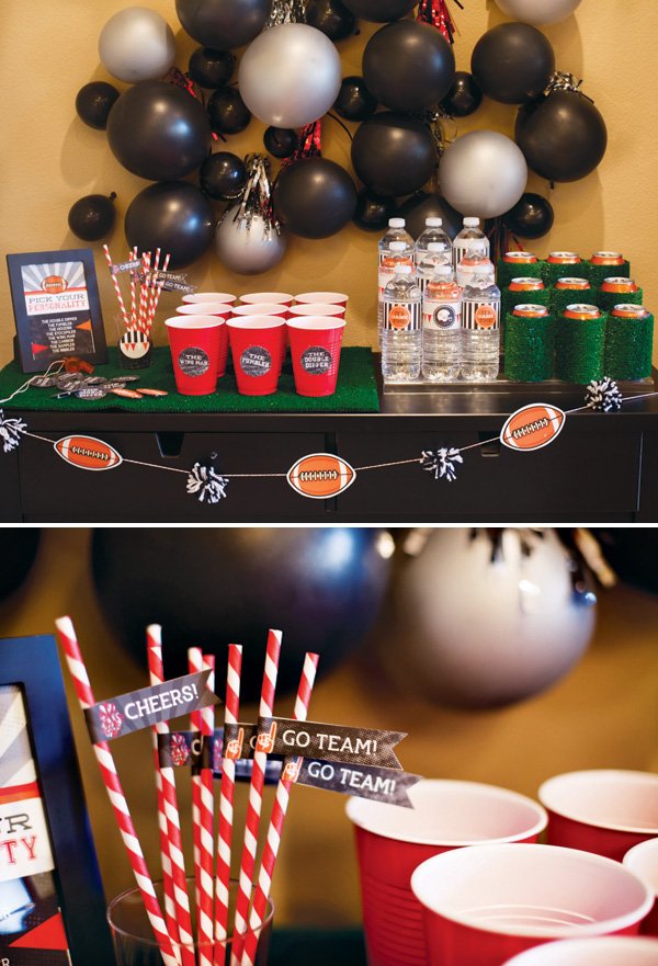 football party drink station