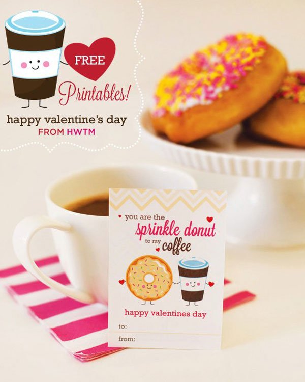 Coffee Valentine's Day Card