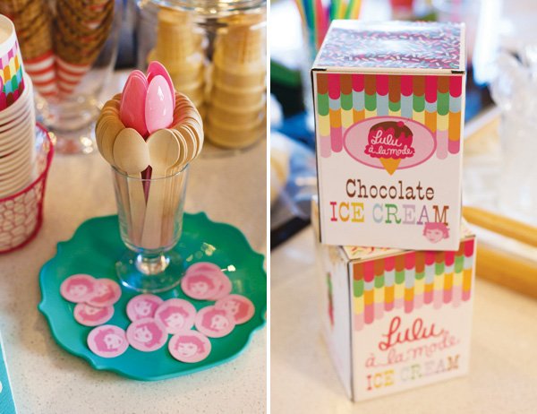 ice cream party spoons