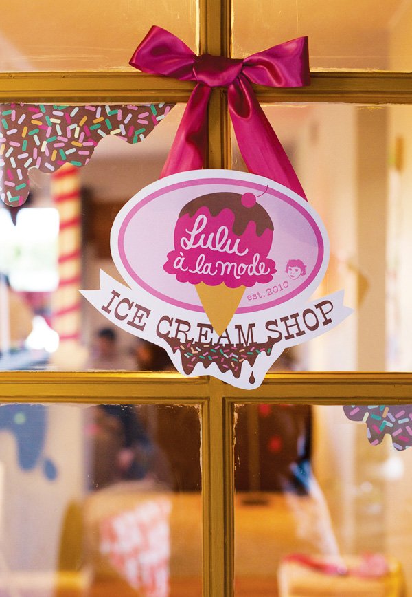 ice cream shop printable sign
