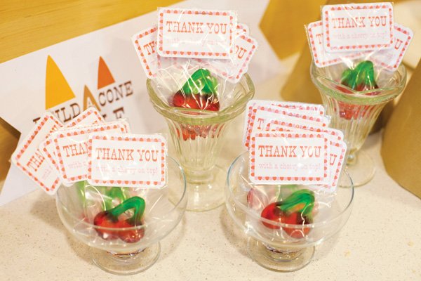 ice cream party favors