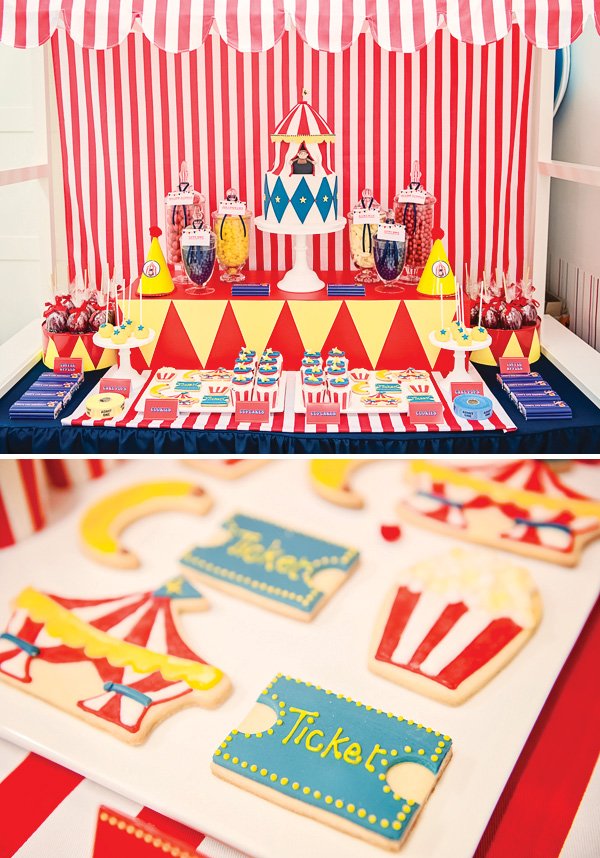 curious george circus party