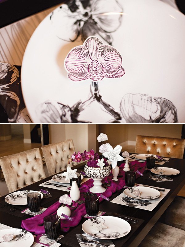 orchid party ideas