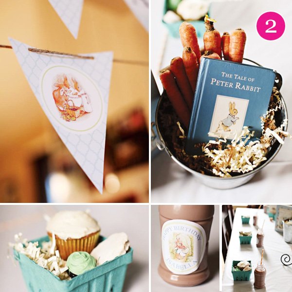 peter rabbit birthday party