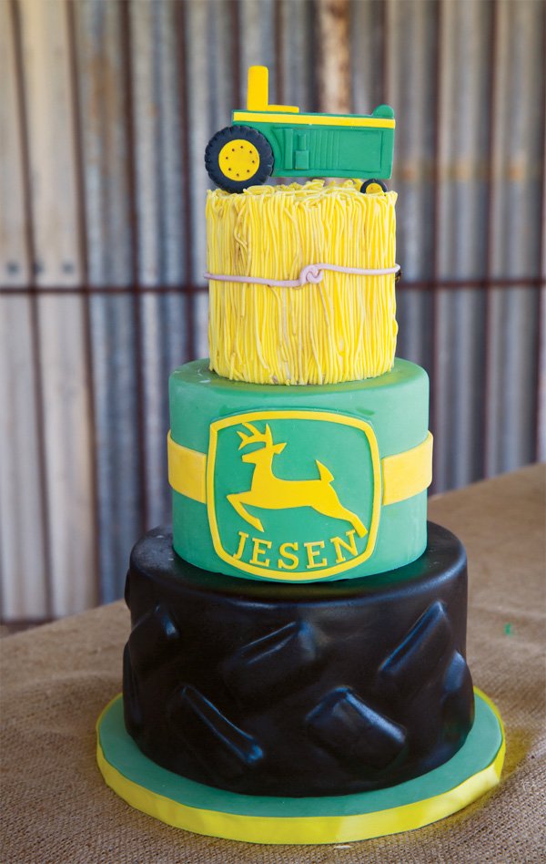 john deere cake