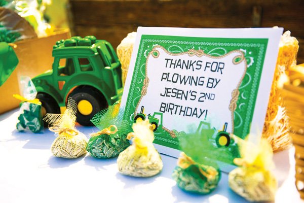 tractor party favors