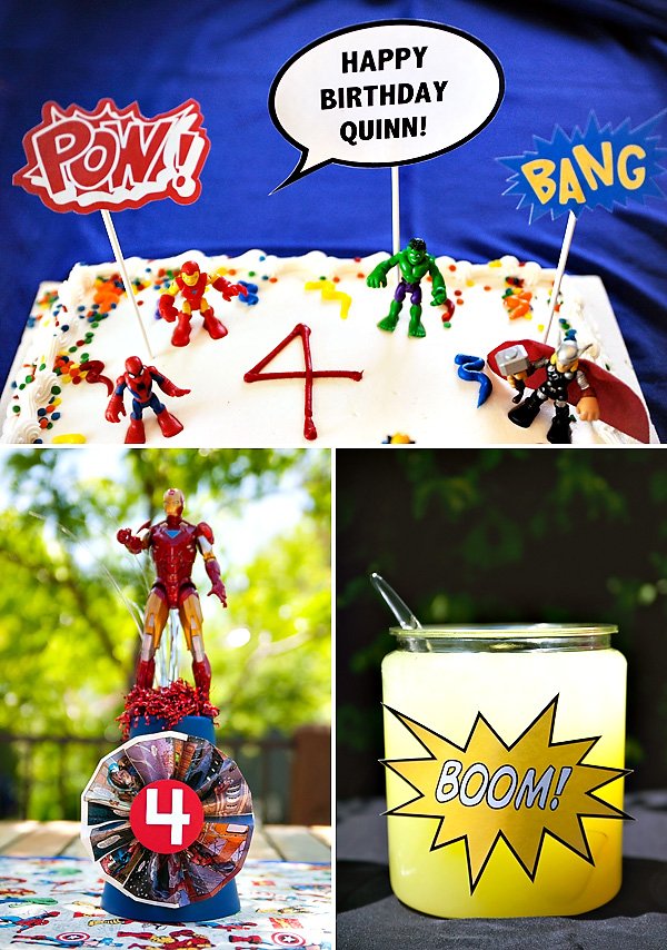 Avengers Birthday Party