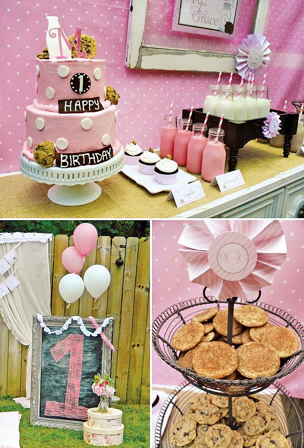 Mlk Cookes 1st Brthday Party Theme – Artoft