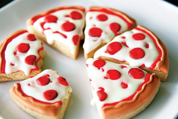 pizza cookie