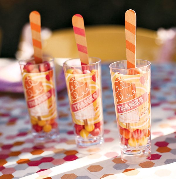 popsicle birthday party favors