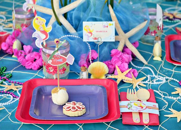 Under the Sea Kids Table Place Setting