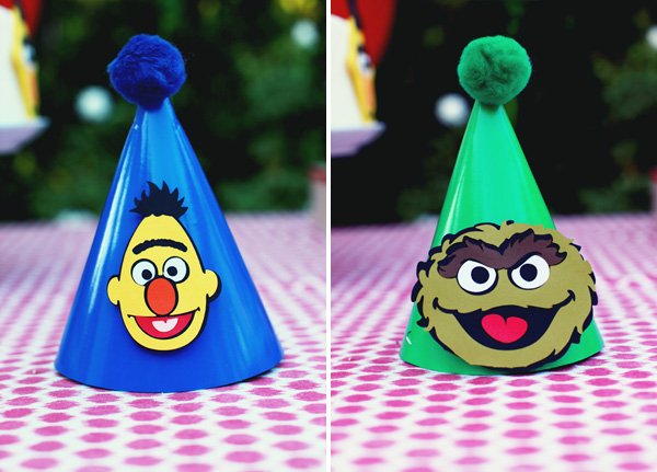 Sesame Street Party Hats