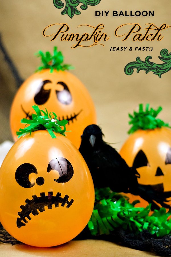 halloween pumpkin patch craft