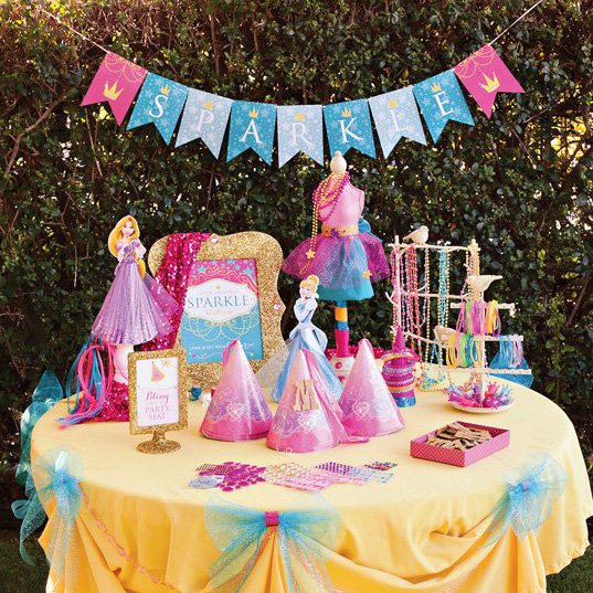81PCS Disney Princess Party Supplies Kit Pink for 10 Guests Disposable  Tableware Set for Girls Birthday Party Decoration - Walmart.com