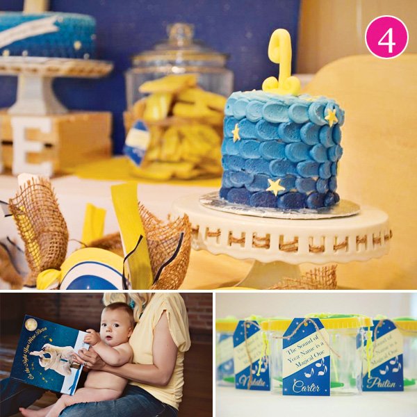 Starry First Birthday Party