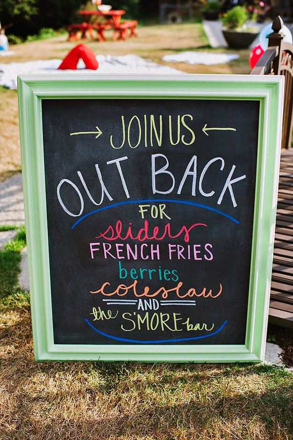FUN & Colorful Backyard First Birthday! // Hostess with ...