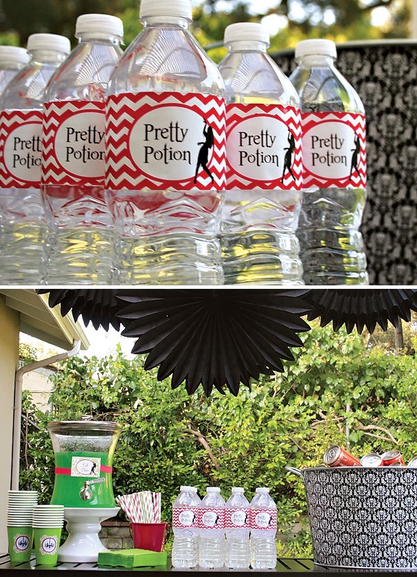 Pretty Potion Bottle Wrappers