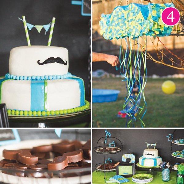 little man mustache bash birthday party