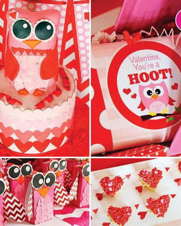 Owl Valentine's Day