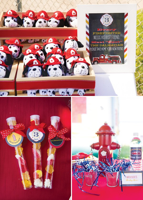 fire fighter party favors