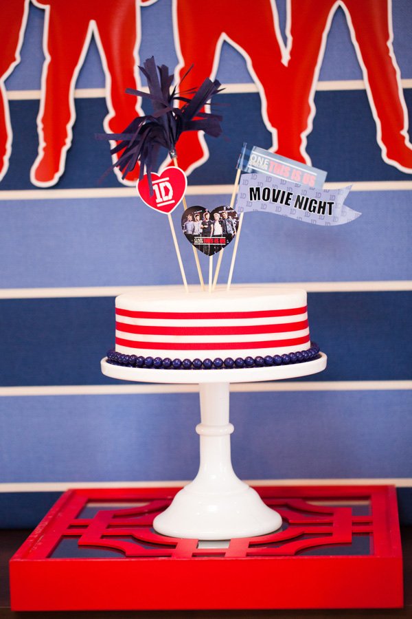 1d party cake