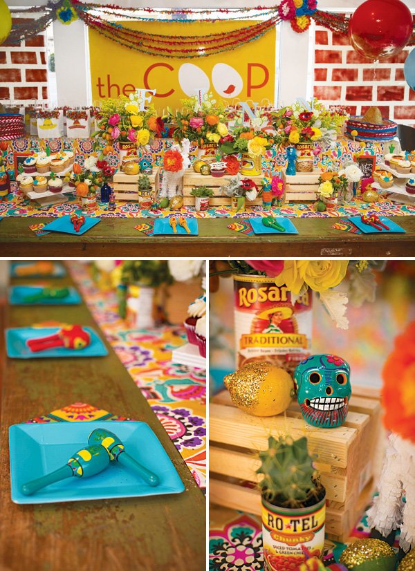 dia de los muertos party decor