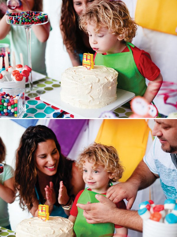 colorful birthday party
