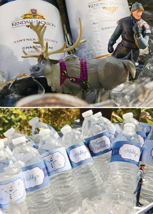 {Sparkly, Snowy & Fantastic!} Frozen Birthday Party // Hostess with the