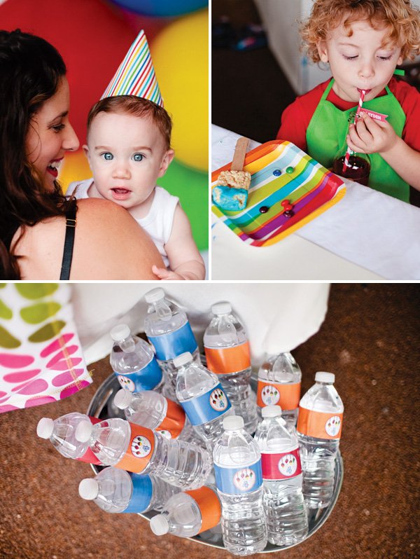 rainbow birthday party printables