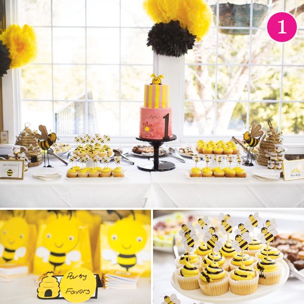 bumble bee birthday party