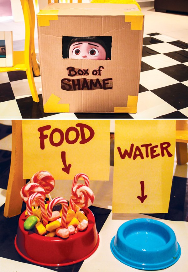 despicable me's box of shame